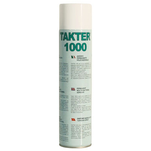 [B392] TAKTER 1000 - Permanent Adhesive Spray for Serigraphies (600 ml) - Made in Italy