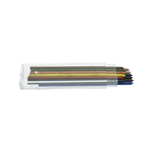 [B318/7] Tailor's Chalk Leads 90x3,2mm - Assorted Colors (12 Leads)