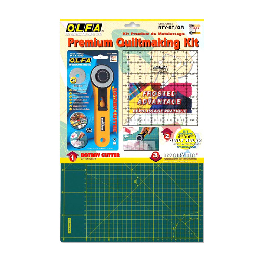 [B840] RTY-ST/QR-RC (OLFA) | Premium Quilt Making Kit - METRIC VERSION