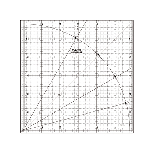 [B846] MQR-30X30 (OLFA) | 30x30cm Quilt Ruler