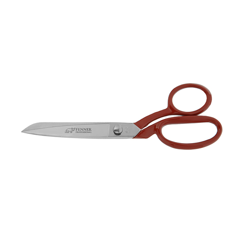 [C38/7] Trimming Scissors 18 cm (7''), Lacquered Handles - PROFESSIONAL WISS - Made in Italy (FENNEK)