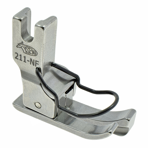 [13407/3-S] 1/16 Needle-Feed Right Compensating Presser Foot with Finger Guard # 211-NF-G (YS)