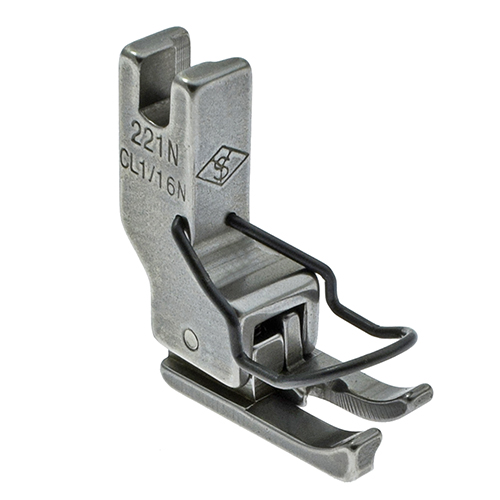 [1522/1] 1/16" Narrow Left Compensating Foot with Finger Guard # CL1/16N-G (221N) (YS)