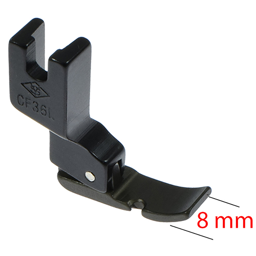 [13310] Cording PTFE Coated Presser Foot 8 mm, Left # CF36L (YS)