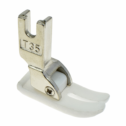 [18834] PTFE Hinged Presser Foot With Tail 12.5 mm # T351