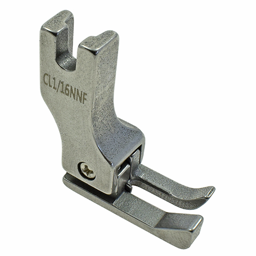 [26762-1/16] 1/16" Narrow Left Compensating Needle-Feed Presser Foot # CL1/16N-NF