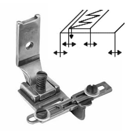 [15336] Zig-Zag Presser Foot with 2 Adjustable Guides 0-20mm # G10-457 (YS)