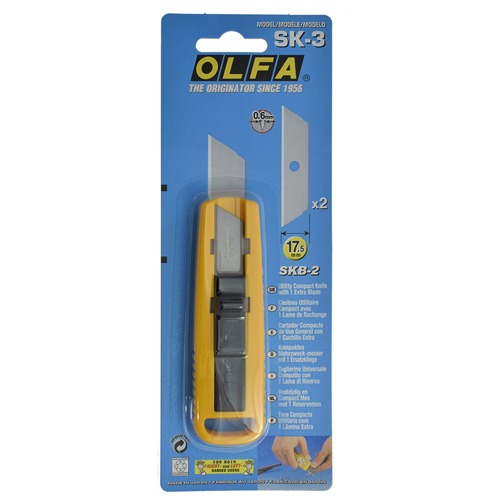 [B933] SK-3 (OLFA) | Cutter with Spare Blade in Handle