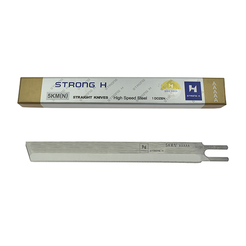 [1/KMH5] 5" AAAAA Narrow Blade HSS for Straight Knife Cutting Machines KM KS-EU # U-191 - STRONG H