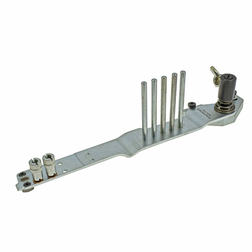 [7030] Binding Bracket - Left Needle Hook Type - DURKOPP-ADLER 467, 867 # N800 005214 (0367 240423) (Made in Italy)