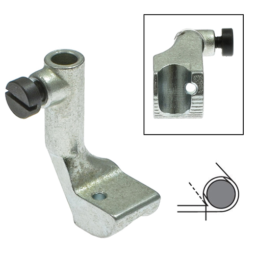 [13978/8] Inner Foot 8mm Grooved for Hemming with Cord Insertion ADLER 167, 267, 269, 867, 669, 869 # 0067 221553 (Made in Italy)