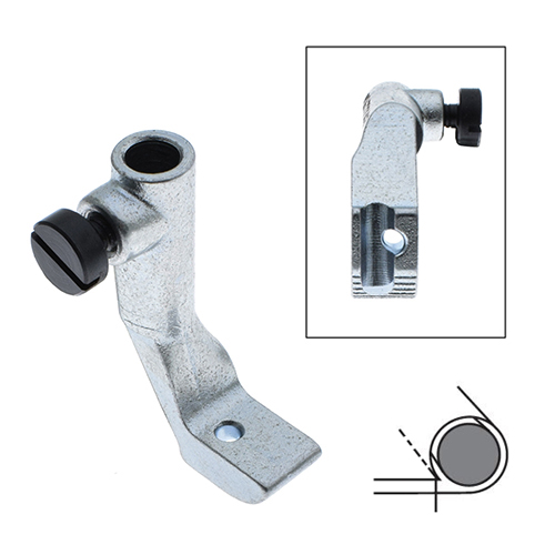 [13978/4] Inner Foot 4mm Grooved for Hemming with Cord Insertion ADLER 167, 267, 269, 867, 669, 869 # 0067 221413 (Made in Italy)