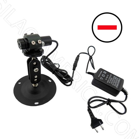[OBS:B2] Laser Light Positioner (Line Shape) with Euro Plug, Visible up to 4-6 Meters