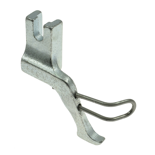 [15735] Outer Presser Foot, Short Serrated Sole for Buckles ADLER 167, 267, 269 # 1041/01 (Made in Italy)