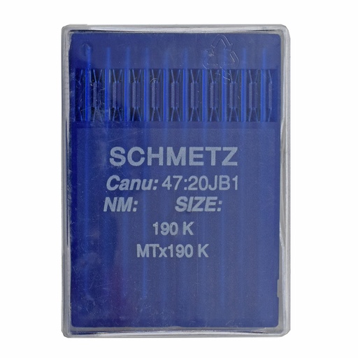 [X47:20JB1/100] 190 K | Sewing Needles Schmetz | CANU: 47:20JB 1