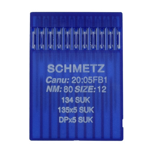 [X20:05FB1/100] 134 SUK | Agujas Schmetz 135x5 SUK - DPx5 SUK | CANU 20:05FB1