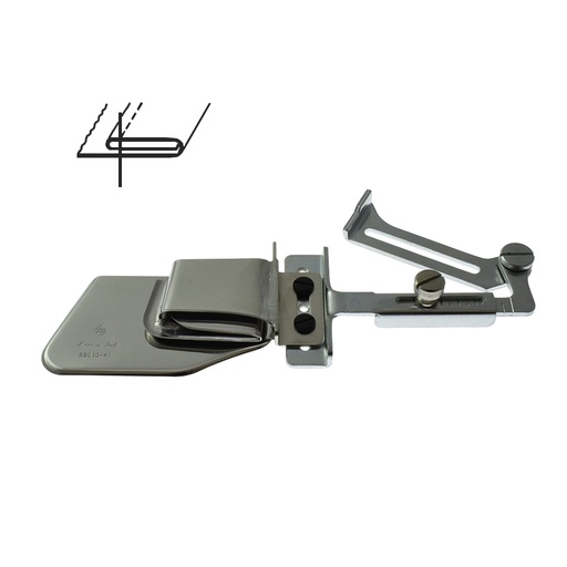 [25010/10] 25010 (F72 PI) | Double Upturn Hemmer with Swing Guide - Made in Italy