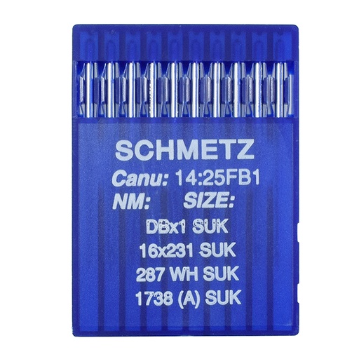 [X14:25FB1/100] 1738A SUK Sewing Needle Schmetz DBx1 SUK - 16x231 SUK - 287 WH SUK | CANU: 14:25FB 1
