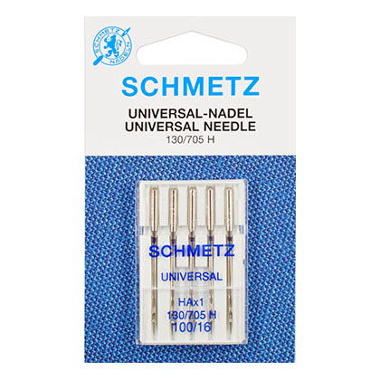 [X22:15.2/100-B5] Universal Needles Schmetz 130/705 H (5 pcs)