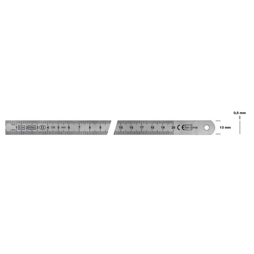 [B162/1] B162 | Flexible Straight Satin Scale