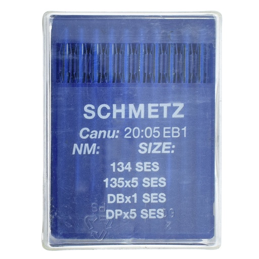 [X20:05EB1/100] 134 SES | Agujas Schmetz 135x5 SES - DBx1 SES - DPx5 SES | CANU 20:05EB 1
