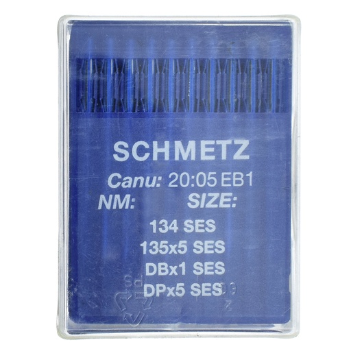 134 SES | Sewing Needles Schmetz 135x5 SES - DBx1 SES - DPx5 SES | CANU 20:05EB 1