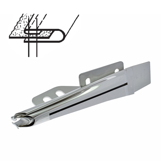 [25104/22] 25104 (F603) - Double Upturn Binder for Flat Machines (Made in Italy)