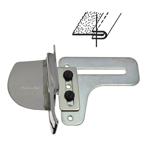 [25124/12H] 25124 (F100H) | Single Turn Binder (Heavy Materials) for Flat Bed Machines (Made in Italy)