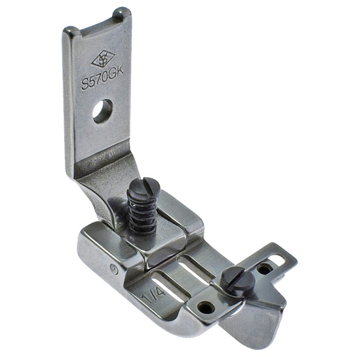 [16516/12] 16516 | 2-Needle Presser Foot with Adjustable Guide # S570GK (YS)