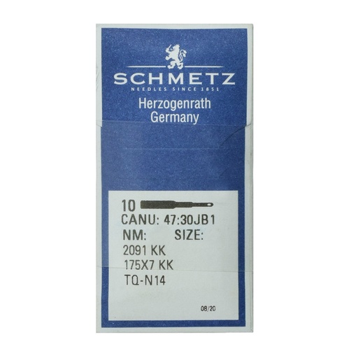 [X47:30JB1/100] 2091 KK | Sewing Needle Schmetz 175x7 KK , TQ-N14 | CANU: 47:30JB 1