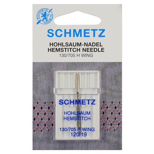 [X22:20.2/100-B1] Hemstitch Needles 130/705 H WING - Schmetz (1 Pc)