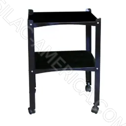 Trolley for Unika - Black Color - Tabletop Dimensions 41x27cm Comel