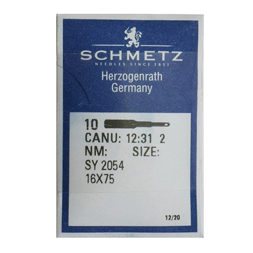 [X12:31.2/70] SY 2054 | Agujas SCHMETZ 16x75 | Canu 12:31 2
