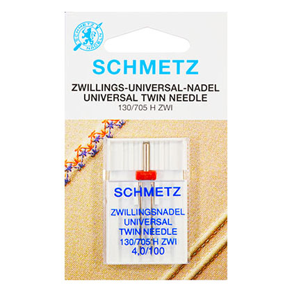 [X70:16.2/70-B1] Twin Universal Needles Schmetz 130/705 H ZWI (1 pc)