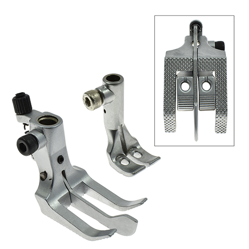 [28339/10] Feet Set with Adjustable Central Guide # KP767-SO + KP767-SI