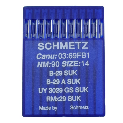 [X03:69FB1/100] B29 SUK Needles Schmetz B29 A SUK - UY 3029 GS SUK - RMx29 SUK | CANU 03:69FB 1