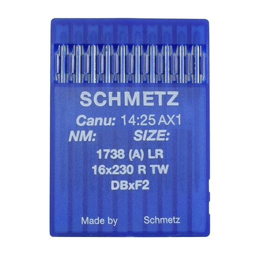 [X14:25AX1/100] 1738 LR | Sewing Needle Schmetz | CANU: 14:25AX 1