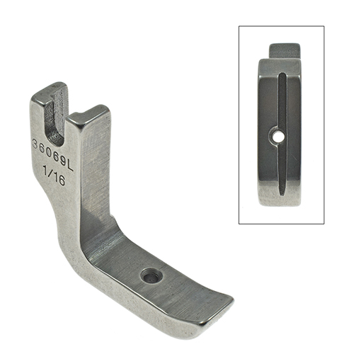 [1490/1] Piping Foot Left Grooved 1/16" # 36069L (P69L)