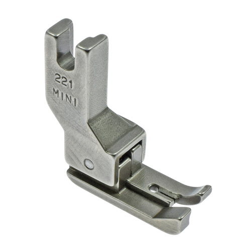 [1564/8] Narrow Left Compensating Knit Presser Foot 1/16" (Made in Italy)