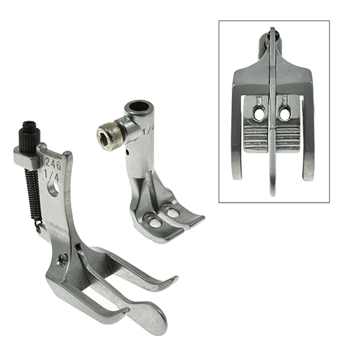 [26834-1/2] Spring-Loaded Guide Feet for PFAFF 2-Needle Machines # KP1246