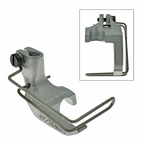 [12408/10] 12408 (467OD) | Grooved Outer Foot for Awnings DURKOPP-ADLER 367, 467 (Made in Italy)
