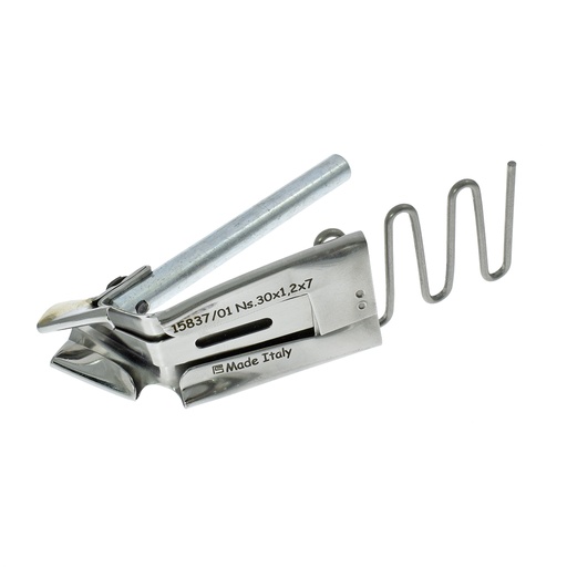 [7050/10] 7050 | Single Fold Binder with Braking Spring - Tape Width up to 27mm - TVB L Series # 15837 (Made in Italy)