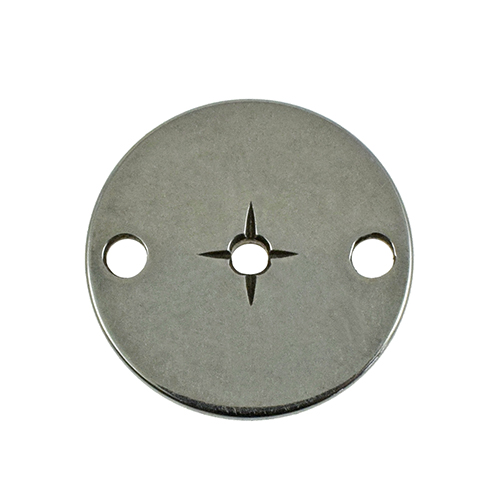 [5965] Needle Hole Plate (C) Ø 2.2mm (Cross-Shaped Groove) BROTHER # 156151-001