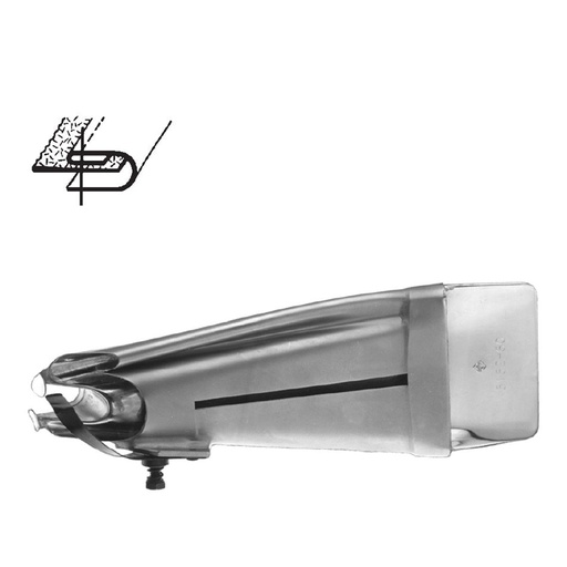 [25152/100] 25152 (F272) | Double Upturn Linking Split Tube Folder - Made in Italy