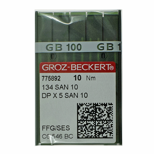 134 SAN 10 FFG/SES | Sewing Needles Groz-Beckert DPX5 SAN10 FFG 