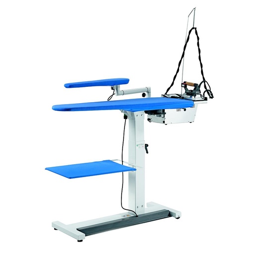 [7.00.04.015] ADONE - Heated, Vacuum And Blowing Ironing Board With Height Adjustment, Equipped With Automatic Stainless Steel Boiler And Iron (BATTISTELLA)