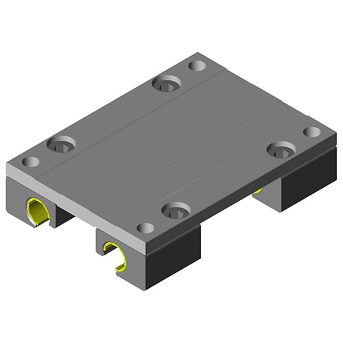 [RAS:RV C30-03] Trolley with Plate W Series 1040, Length 100 mm RASOR # C30-03 (Genuine)